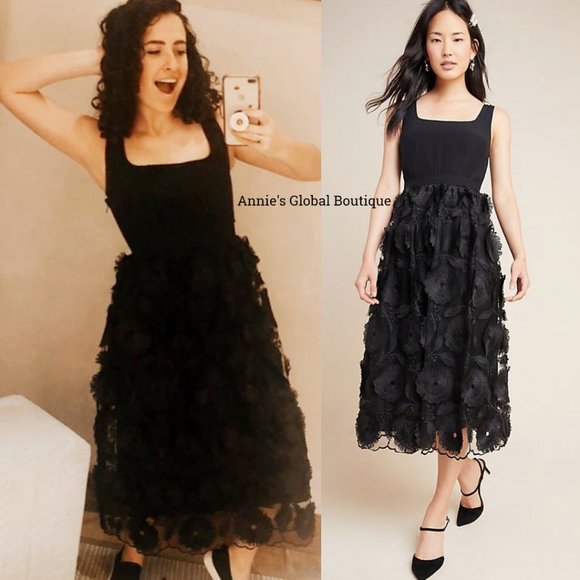 Anthropologie Dresses & Skirts - NWT ANTHROPOLOGIE Floriana Lace Midi Dress